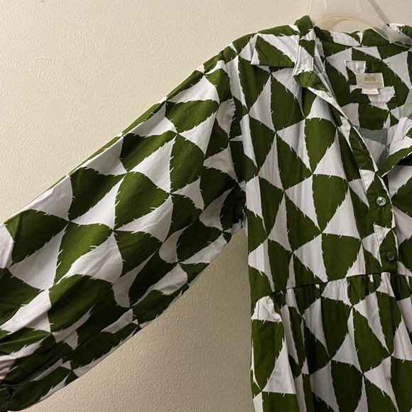 Maeve Bettina Tiered Midi Shirt Dress - Picture 5 of 9